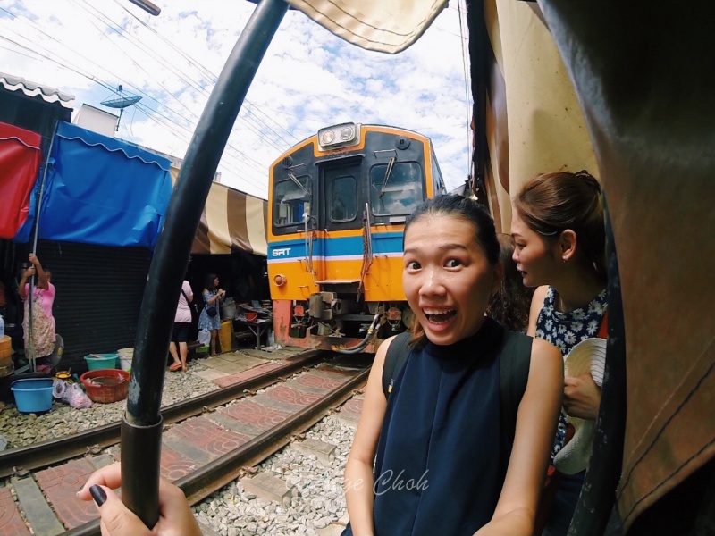 Maeklong Railway Market ตลาดแม่กลอง, Bangkok, Thailand