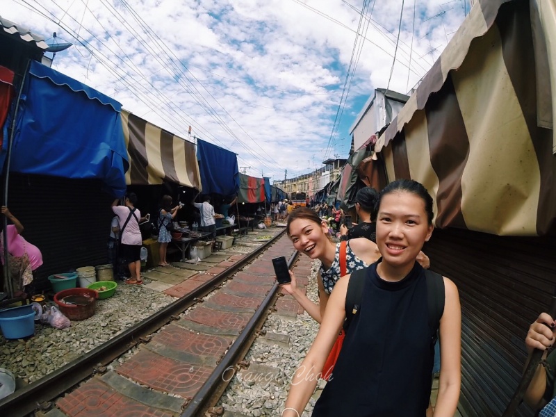 Maeklong Railway Market ตลาดแม่กลอง, Bangkok, Thailand