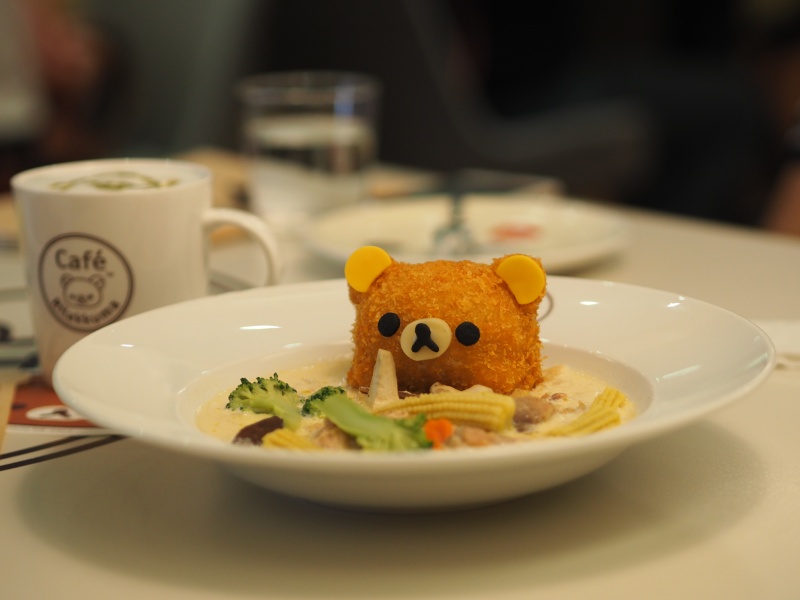 Rilakkuma Cafe in Taipei 拉拉熊咖啡廳